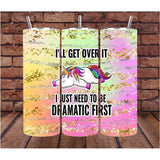 Unicorn Tumbler | Wine Tumbler | Custom Tumbler | Gift for Her | Drink Tumbler | 20 oz Drink Tumbler | Dramatic Unicorn Tumbler