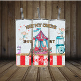 Personalized Cup | Funny Tumbler | Custom Tumbler | Gifts for Her | Drink Tumbler | Not My Circus Tumbler | 20oz Drink Tumbler | Drink Cup