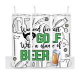 Golf Cup | Dad Tumbler | Wine Tumbler | Custom Tumbler | Gift for Him | Drink Tumbler | Gift for Dad  | 20oz Drink Tumbler | Funny Dad Gift