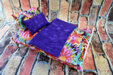 18 in Doll Bedding Set - Tie Dye Design - Includes Mattress Blanket - Perfect for Baby Dolls  or Pet Beds - Gifts for Girls