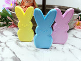 Easter Bunny Tiered Tray Decor  Easter Sign  Eggs  Spring Decor  Bunny Figurine