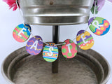 Easter Bunny Tiered Tray Decor  Easter Sign  Eggs  Spring Decor  Bunny Figurine
