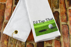 Funny Golf Towel | Golf Towel | Gift for Golfer | Scrubber Golf Towel | Father's Day Gift | Gift for Guys | Custom Golf Towel | Gift for Dad