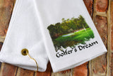 Golf Towel | Gift for Golfer | Scrubber Golf Towel | Custom Golf Towel | Personalized Golf Towel | Father's Day Gift | Gift for Guys |