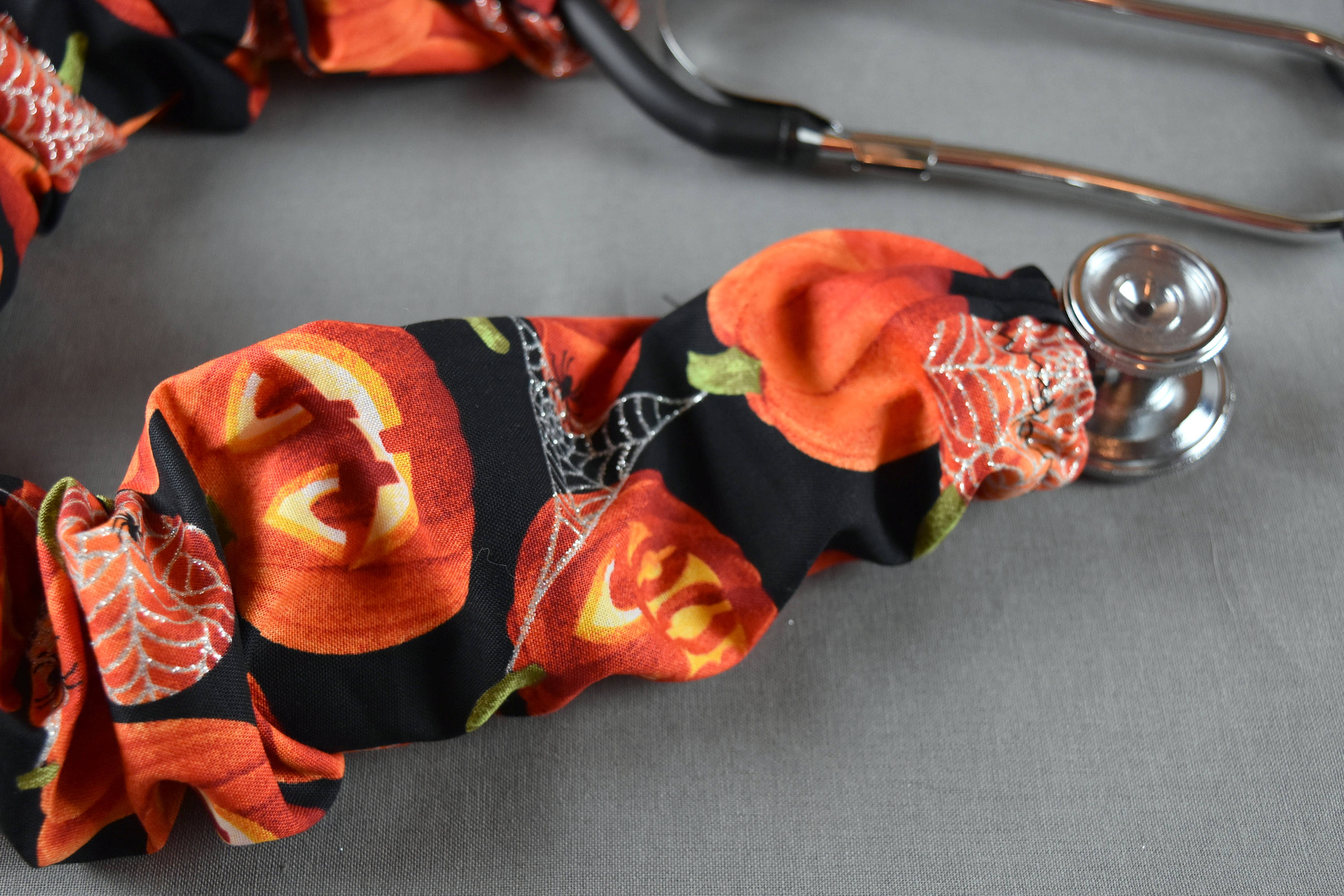 Stethoscope cover Halloween | Pumpkin Stethoscope Cord cover  | Nurse Doctor Gift | Stethoscope Sock | Stethoscope Accessories