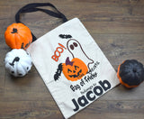 Personalized Halloween Bag | Treat Bag | Halloween Tote | Halloween Bag | Personalized Treat Bag | Personalized Halloween Gift | Gift Bag