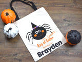 Personalized Halloween Bag | Candy Bag | Halloween Tote | Halloween Bag | Personalized Treat Bag | Halloween Gift | Gift Bag | Kids Bag