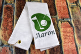 Golf Towel | Gift for Golfer | Scrubber Golf Towel | Funny Golf Towel | Father's Day Gift | Gift for Guys | Custom Golf Towel | Gift for Dad