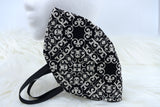 Face Mask | Cotton Mask | Black Print Mask | Ladies Mask | Womans Mask | Adult Mask | Reusable Face Mask | Elastic Face Mask | Washable Mask