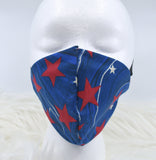 Face Mask | Cotton Mask | Patriotic Mask | Mens Mask | Womans Mask | Adult Mask | Reusable Face Mask | Elastic Face Mask | Washable Mask