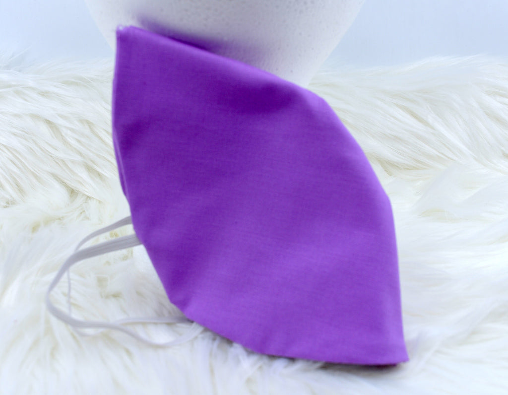 Face Mask | Cotton Mask | Purple Mask | Ladies Mask | Womans Mask | Adult Mask | Reusable Face Mask | Elastic Face Mask | Washable Mask