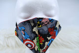 Face Mask | Cotton Mask | Superhero Mask | Mens Mask | Womans Mask | Adult Mask | Reusable Face Mask | Elastic Face Mask | Washable Mask