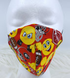 Face Mask | Cotton Mask | Georgia Print Mask | Mens Mask | Womans Mask | Adult Mask | Reusable Face Mask | Elastic Face Mask | Washable Mask