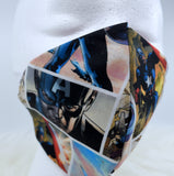 Face Mask | Cotton Mask | Superhero Mask | Mens Mask | Womans Mask | Adult Mask | Reusable Face Mask | Elastic Face Mask | Washable Mask