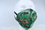Face Mask | Cotton Mask | Fishing Print Mask | Mens Mask | Fish Mask | Adult Mask | Reusable Face Mask | Elastic Face Mask | Washable Mask