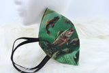 Face Mask | Cotton Mask | Fishing Print Mask | Mens Mask | Fish Mask | Adult Mask | Reusable Face Mask | Elastic Face Mask | Washable Mask