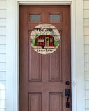 Personalized Door Hanger | Personalized Camper Decor | Family Door Hanger | Custom Door Hanger | Camper Door Hanger | Front Door Hanger
