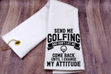 Golf Towel | Gift for Golfer | Scrubber Golf Towel | Funny Golf Towel | Father's Day Gift | Gift for Guys | Custom Golf Towel | Gift for Dad