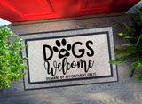 Welcome Mat | Pet Parent Doormat | Funny Door Mat | Dog Door Mat | Welcome Mat | Dog Doormat | House Warming Gift | Custom Door Mat