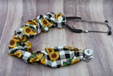 Stethoscope Cover | Sunflower Stethoscope Cord Cover | Stethoscope Sock | Stethoscope Accessories | Stethoscope Sleeve | Nurse Gift