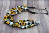 Stethoscope Cover | Sunflower Stethoscope Cord Cover | Stethoscope Sock | Stethoscope Accessories | Stethoscope Sleeve | Nurse Gift