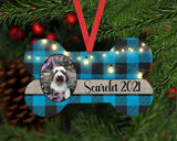 Personalized Christmas Ornament | Personalized Dog Ornament | Pet Ornament | Custom Ornament | Christmas Ornament | Dog Picture Ornament |