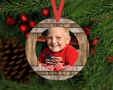 Personalized Christmas Ornament | Personalized 2021 Ornament | Picture Ornament | Custom Ornament | Christmas Ornament | Kids Photo Ornament