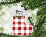 Personalized Christmas Ornament | Personalized Ornament | Kids Ornament | Gift Tag Ornament | Christmas Stocking | Stocking Ornament Buffalo