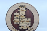 Mother's Day gift | Gift for Mom | Mom Puzzle | Family Puzzle | Personalized Wall Art | Personalized Family Art | Custom Family Wall Art