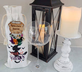 Halloween Wine Bag with Wine Charms | Halloween gift set for Hostess | Drink up Witches Wine Bag
