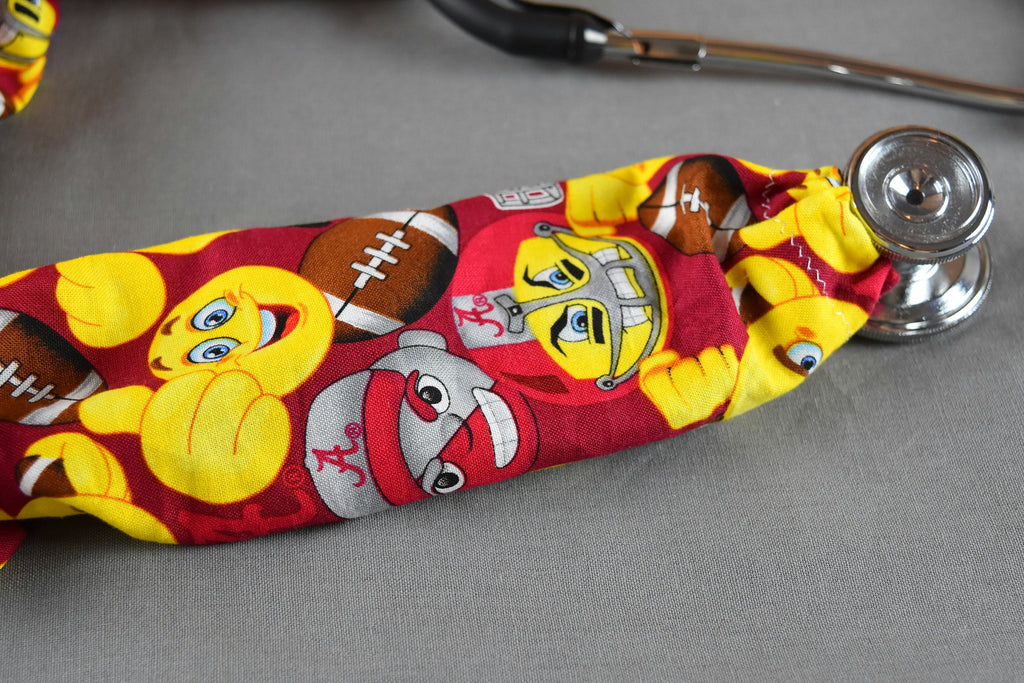 Football Stethoscope Cover | Alabama Stethoscope Cord Cover | Stethoscope Sock | Stethoscope Accessories | Stethoscope Sleeve | Nurse Gift |