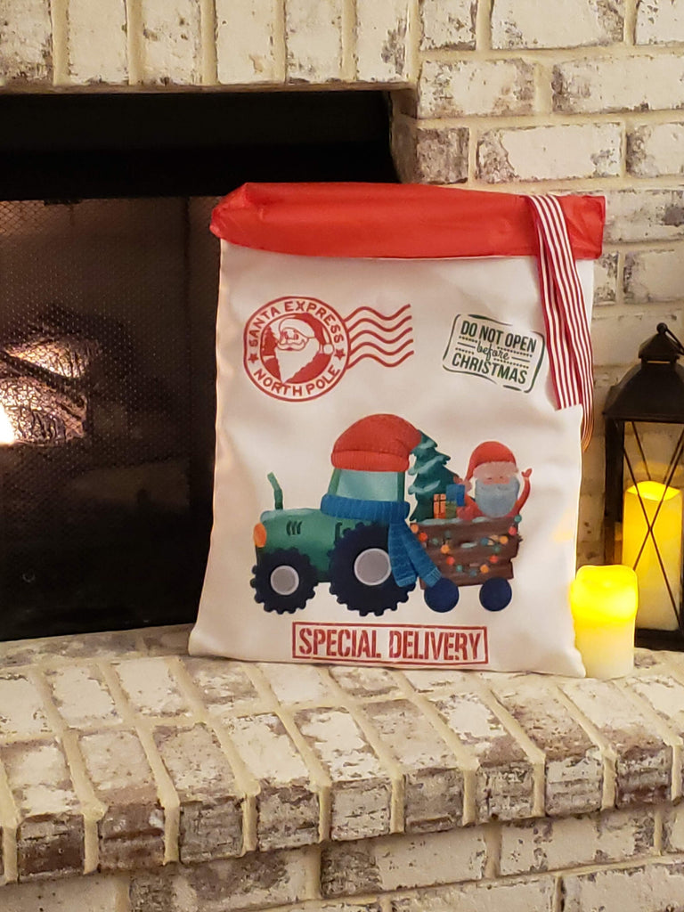 Personalized Santa Sack | Santa Bag | Gift Bag | Christmas Gift Bag | Sack for Gifts | Gift Sack | Personalized Christmas Sack | Santa Sack