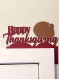 Thanksgiving Sign | Custom Door Trim | Thanksgiving Decor | Door Trim Sitter | Holiday Door Decoration | Custom Door Sitter | Holiday Gift