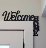 Welcome Sign | Custom Door Trim | Welcome Home Corner | Door Trim Sitter | Custom Door Sign | Custom Door Sitter | Welcome Home Door Trim