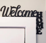Welcome Sign | Custom Door Trim | Welcome Home Corner | Door Trim Sitter | Custom Door Sign | Custom Door Sitter | Welcome Home Door Trim