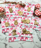 Valentine Cards | Preschool Elementary School Valentines | Non Candy Valentines | Valentine Pocket Hugs | Valentine Gifts | Kids Valentines