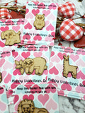 Valentine Cards | Preschool Elementary School Valentines | Non Candy Valentines | Valentine Pocket Hugs | Valentine Gifts | Kids Valentines
