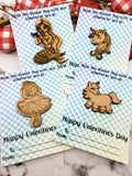 Valentine Cards | Preschool Elementary School Valentines | Non Candy Valentines | Valentine Pocket Hugs | Valentine Gifts | Kids Valentines