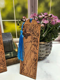 Wood Cat Themed Bookmarks | Great Gift for Booklovers and Cat Lovers | Set of 3 Wooden Bookmarks