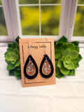 Acrylic Teardrop Mushroom Earrings, Cute Mushroom Dangle Earrings, Mushroom Earrings, Earring Gift, Dangle Earrings, Beautiful Jewelry Gift