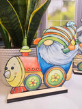 Easter Shelf Sitters | Easter home Decor | Spring Decor | Wood Home Decor | Easter Bunnies | Easter Eggs | Easter Train