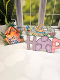 Easter Shelf Sitters | Easter home Decor | Spring Decor | Wood Home Decor | Easter Bunnies | Easter Eggs | Easter Train