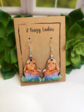 Easter Bunny Earrings | Dangle Earrings | Bunny Earrings | Custom Dangle Earrings | Easter Bunnies| Easter Gift | Easter Jewelry