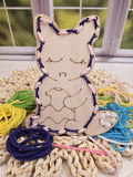 Kids Sewing Kit | Easter Bunny Kit | DIY Sewing Craft | Yarn Crafts | Learn to Sew Kit | Crafting Kit for Kids | Personalized Craft Kit