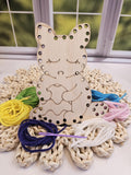 Kids Sewing Kit | Easter Bunny Kit | DIY Sewing Craft | Yarn Crafts | Learn to Sew Kit | Crafting Kit for Kids | Personalized Craft Kit