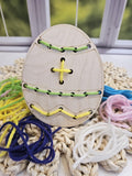 Kids Sewing Kit | Easter Egg Kit | DIY Sewing Craft | Yarn Crafts | Learn to Sew Kit | Crafting Kit for Kids | Personalized Craft Kit