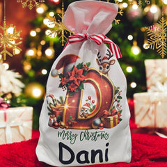 Personalized Santa Sack | Santa Bag | Gift Bag | Christmas Gift Bag | Sack for Gifts | Gift Sack | Personalized Christmas Sack | Santa Sack
