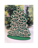 Wood Christmas Tree Decor Tabletop Desk Decoration | Christmas Tree