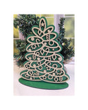 Wood Christmas Tree Decor Tabletop Desk Decoration | Christmas Tree