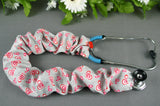 Valentines Holiday Stethoscope cover | Heart Fabric Stethoscope Cord cover | Handmade Nurse Doctor Gift | Stethoscope Accessories |